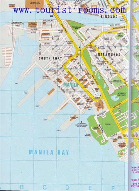 Detailed Road Map of Ermita .